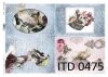 Papier für Serviettentechnik und Decoupage D0475M